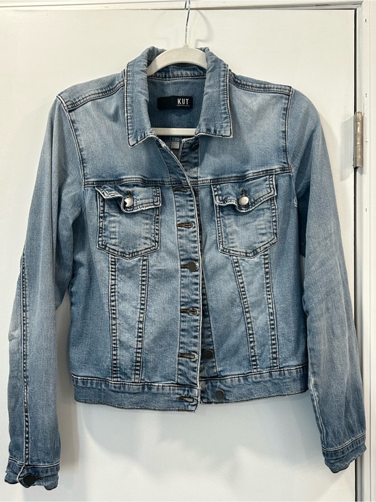 Kut from the Kloth Tops - KUT from the Kloth Light Blue Denim Shirt/Jacket
